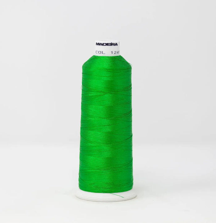 Madeira Rayon 1249 Shamrock Embroidery Thread 5500 Yards