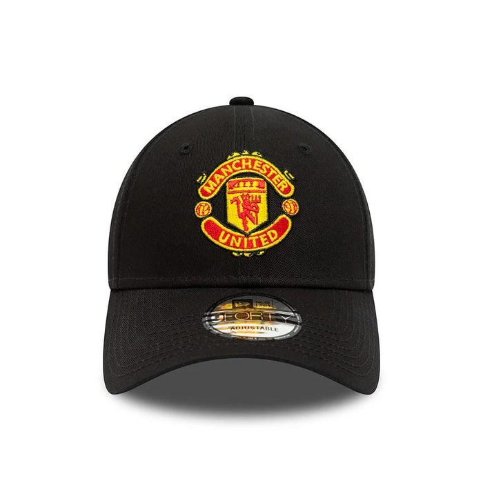 This is a Manchester United FC Youth Core Black 9FORTY Adjustable Cap 2