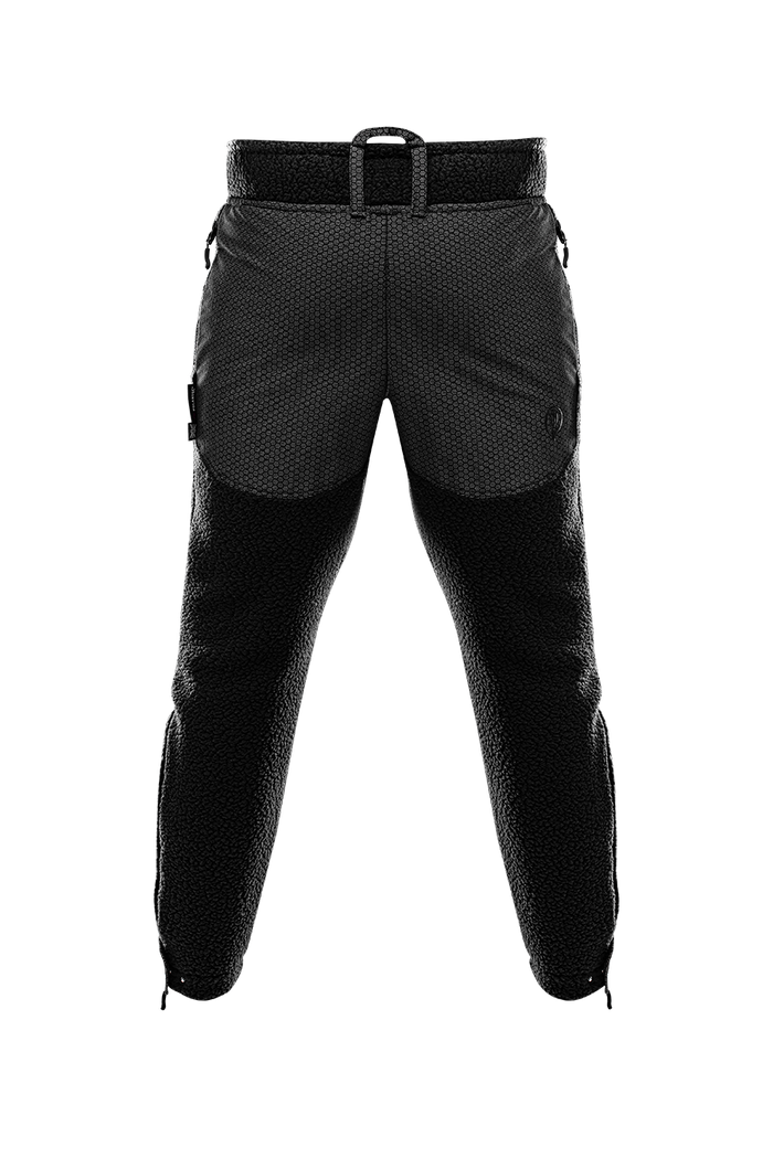 SM Cut of Out Mantra Black Ops Pants In Obsidian Black (GM)