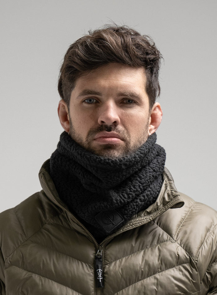 Hem Studio Image of accessory, Mantra Shearling Neck Warmer (SS Accessory)