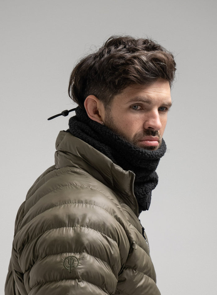 Hem Studio Image of accessory, Mantra Shearling Neck Warmer (SS Accessory)