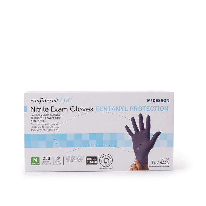McKesson Confiderm LDC Nitrile Exam Gloves - 14-6N44C-Box - LL Medico