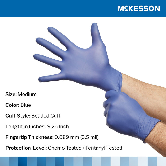 McKesson Confiderm LDC Nitrile Exam Gloves - 14-6N44C-Box - LL Medico