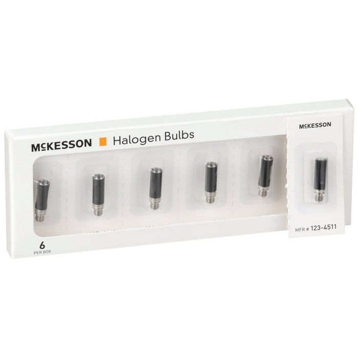 McKesson Halogen Lamp Bulb, 4.6 Volts, 3 Watts - 123-4511-Single - LL Medico