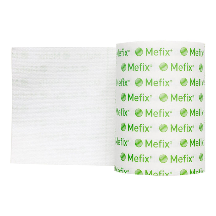 Molnlycke Mefix Nonwoven Dressing Retention Tape, 4 Inch x 11 Yard, White