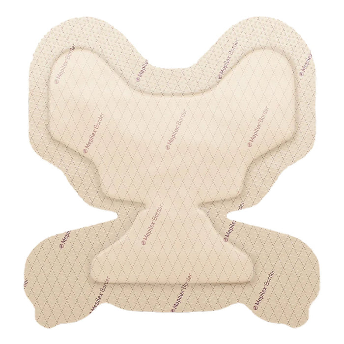 Molnlycke Mepilex Border Heel Foam Dressing, 8-3/5 x 9 Inch