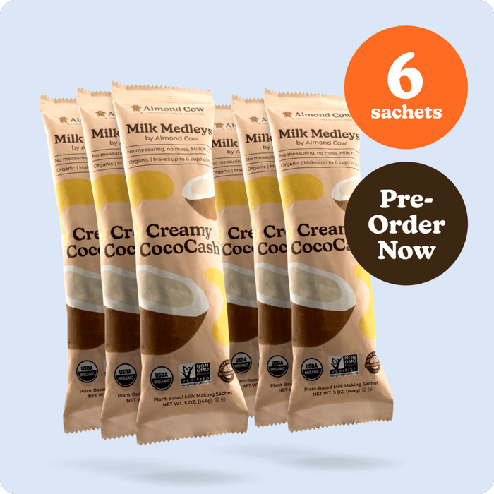 Milk Medleys™ | Easy Make Pre-measured Plant-Based Dairy-Free Milk Ingredients for Homemade Beverages