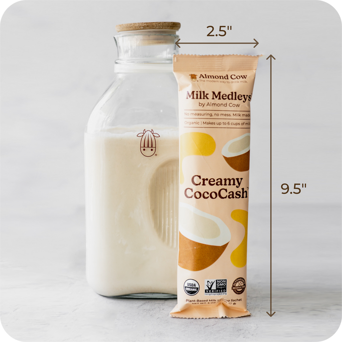 Milk Medleys™ | Easy Make Pre-measured Plant-Based Dairy-Free Milk Ingredients for Homemade Beverages
