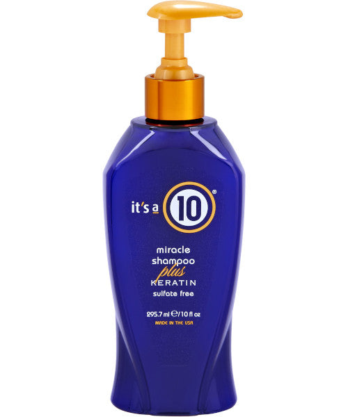 Miracle Shampoo Plus Keratin 10 oz
