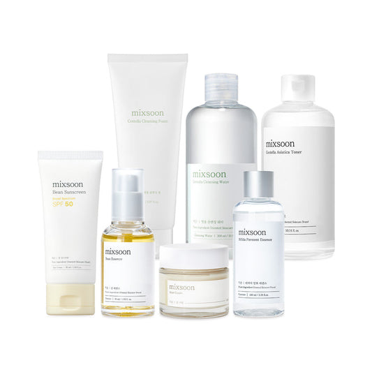 mixsoon 7-Step Korean Skincare Routine Set