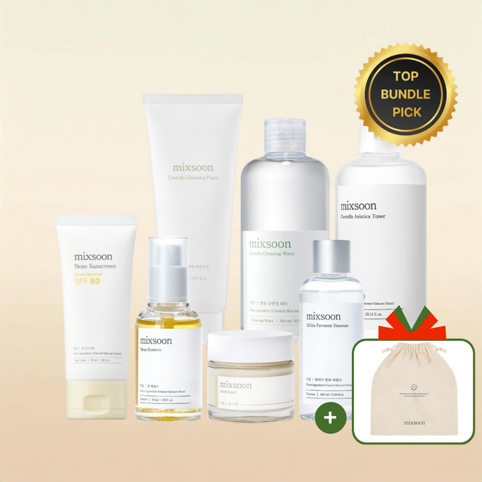 mixsoon 7-Step Korean Skincare Routine Set