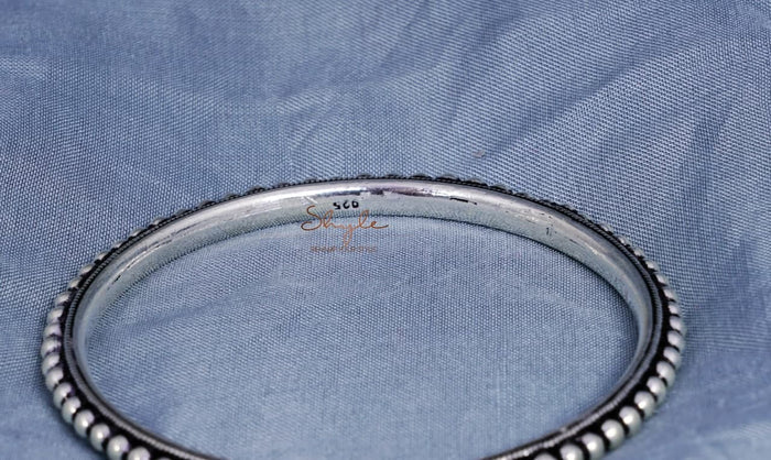 Mizoya Fine Dana Bangles back