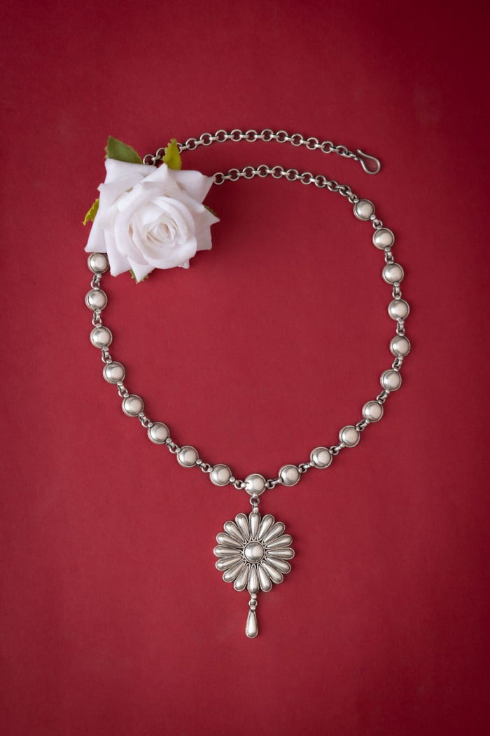Mizoya Flower Motif Versatile Necklace