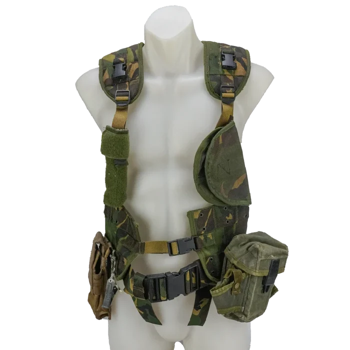 Modified Dutch DPM M93 Combat Vest w/ Attachments, Item 4 - Film Production Used - Collectables & Rarities