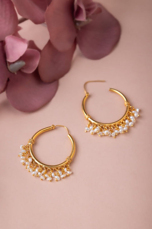 Moh Fine Pearl Gold Tone Versatile Bali
