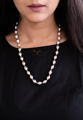 Moh Versatile  Dholki Mala Necklace