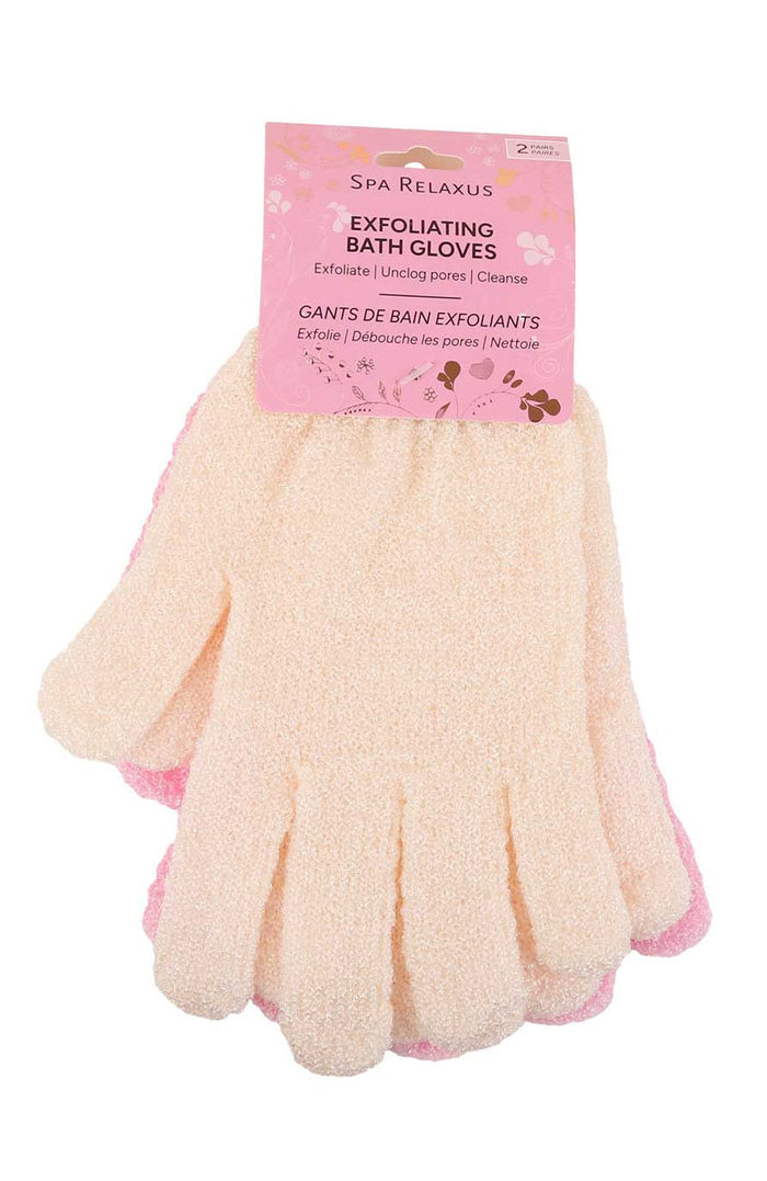 Moisturizing Exfoliating Nylon Bath Gloves