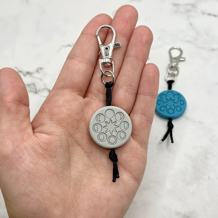 Moon Phases Fidget Charm / Zipper Pull