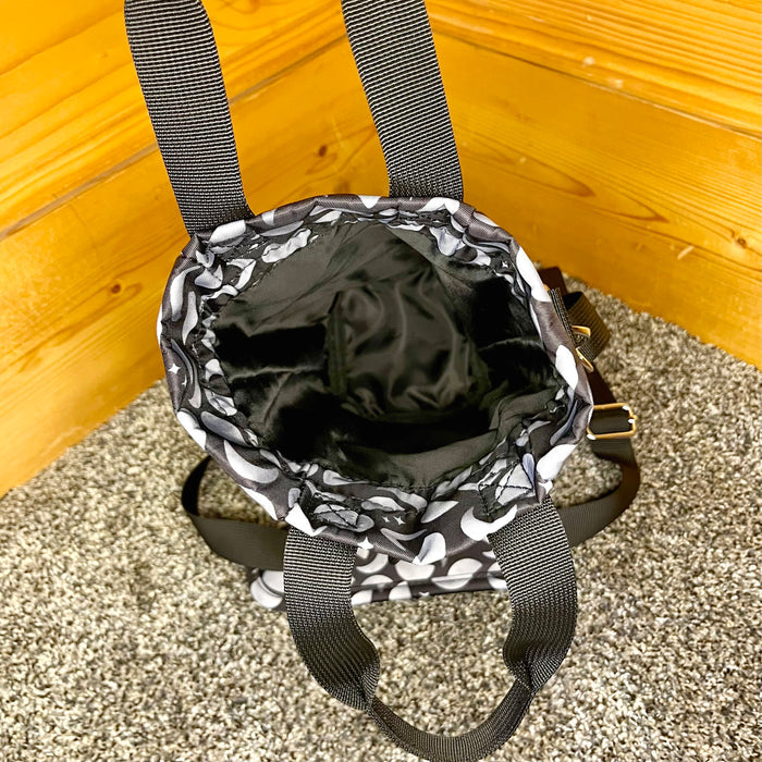 Moon Water Bottle Bag with Fidget Zipper Pull