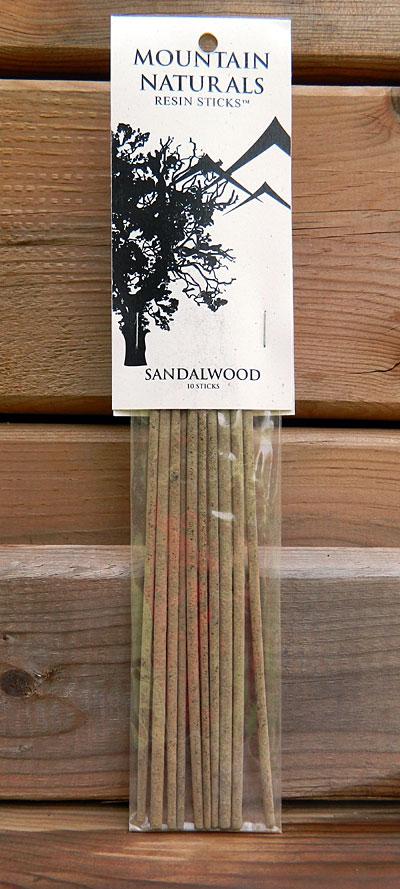 Mountain Naturals Sandalwood Resin Incense