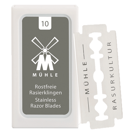 MUHLE K1 Double Edge Safety Razor Blades (10 Blades)