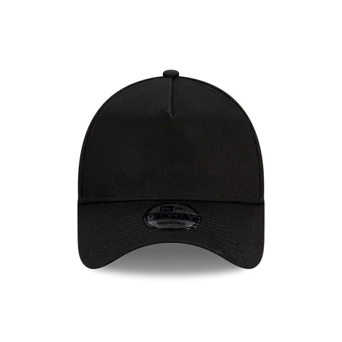 This is a New Era Black A- Frame 9FORTY Adjustable Cap 2
