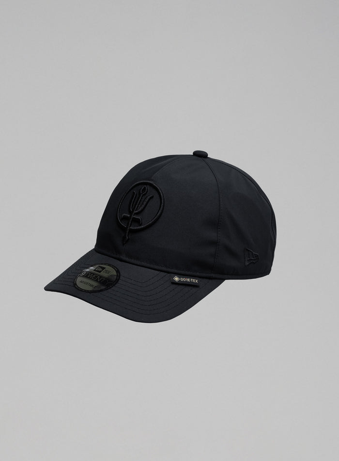 Studio Image Of New Era Desert Gore-Tex 9Twenty Cap In Obsidian Black (SS Model)