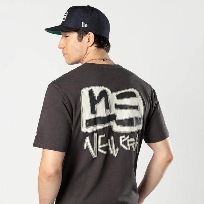 The Male model is wearing Ochiai Shohei Grey T-Shirt 5
