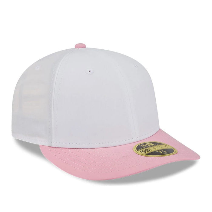 This is a New Era Open White & Pink Low Profile 59FIFTY Fitted Cap 3