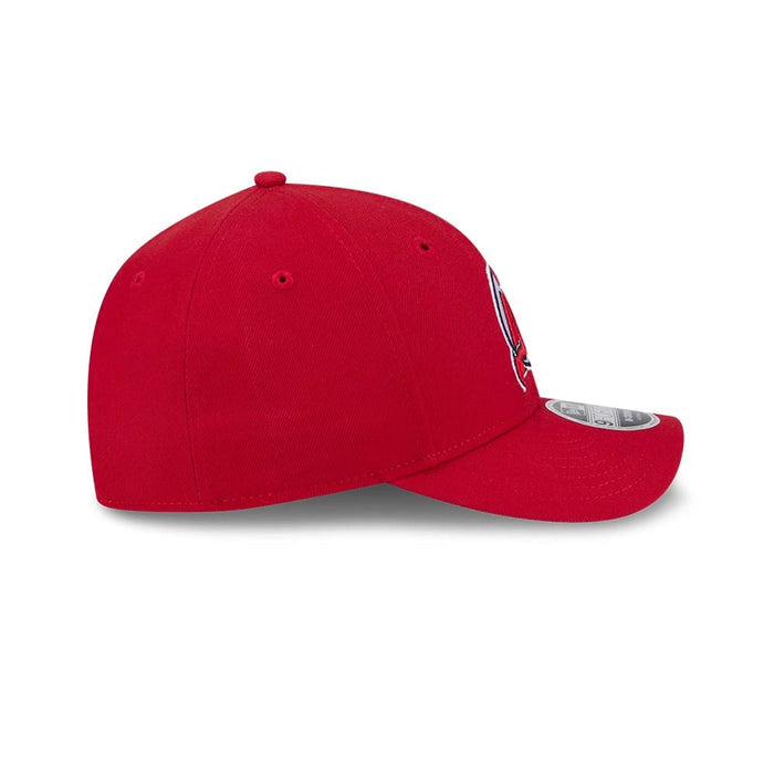 This is a New Jersey Devils NHL Team Red 9FORTY M-Crown Adjustable Cap 6