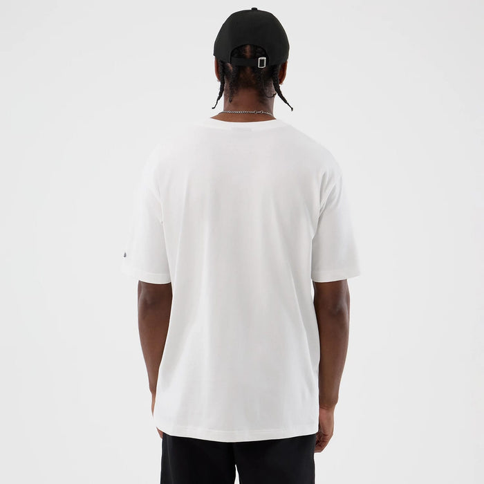 The Male model is wearing New York Yankees Cooperstown MLB Sport Classic White T-Shirt 2