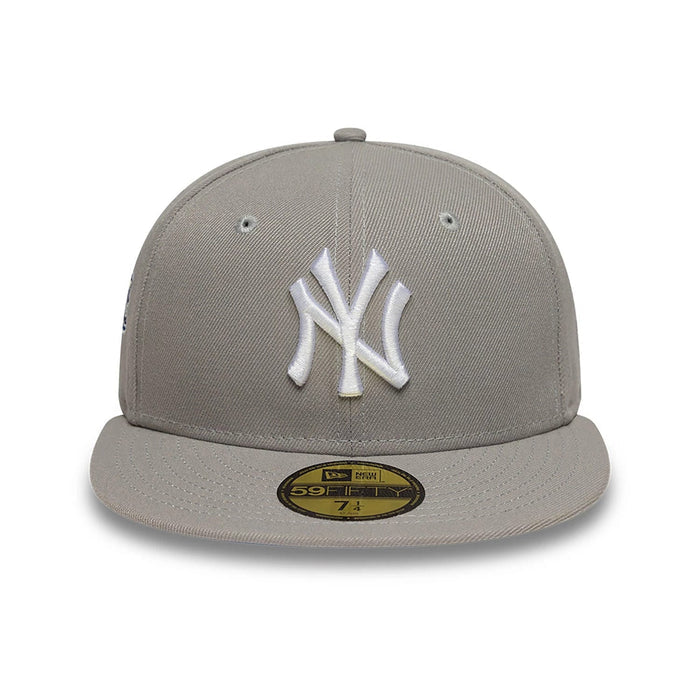 This is a New York Yankees Grey & Blue 59FIFTY Fitted Cap 3
