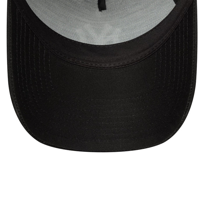 This is a New York Yankees MLB League Essential Black 9FORTY E-Frame Adjustable Cap 5