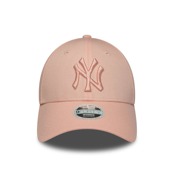 This is a New York Yankees MLB League Essential Pastel Pink 9FORTY Adjustable Cap 2