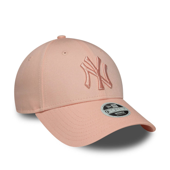 This is a New York Yankees MLB League Essential Pastel Pink 9FORTY Adjustable Cap 3