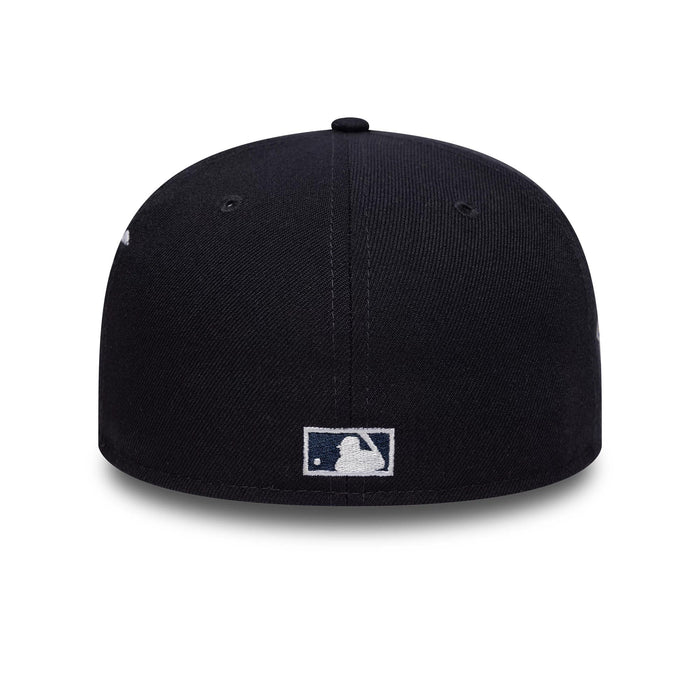This is a New York Yankees MLB Poly Kanji Navy 59FIFTY Fitted Cap 7