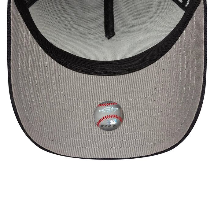 This is a New York Yankees MLB Poly Kanji Navy 9FORTY A-Frame Adjustable Cap 2