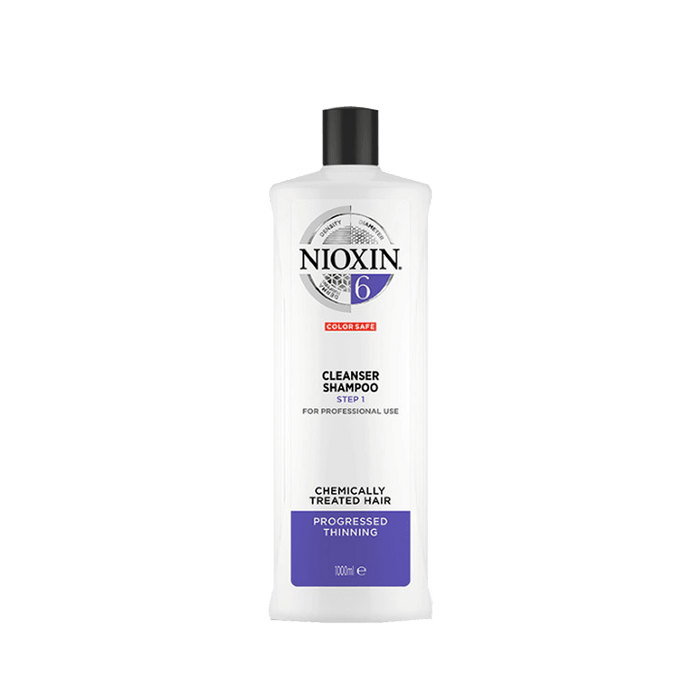 Nioxin System 6 Cleanser Shampoo for Chemically 1000ml