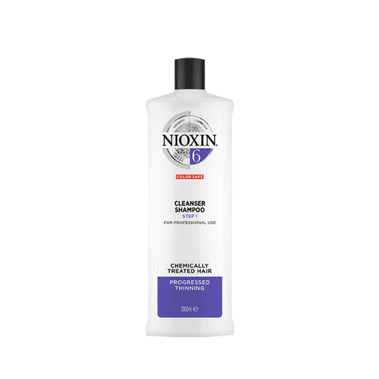 Nioxin System 6 Cleanser Shampoo for Chemically 1000ml