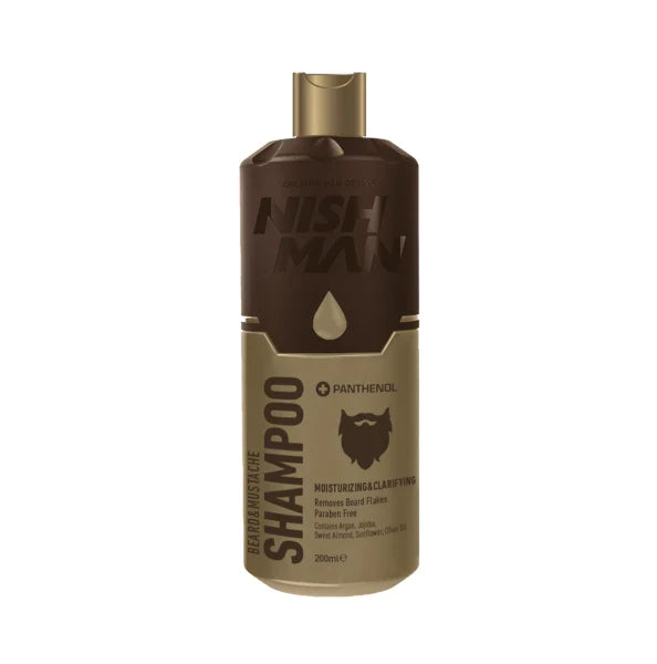 NishMan Beard & Mustache Shampoo 6.7 oz / 200 ml