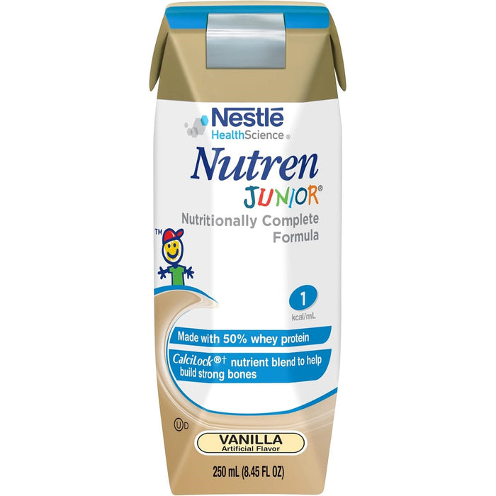 Nutren Junior 1.0 Cal Pediatric Supplement, Vanilla, CS/24 - 00798716160629-Case - LL Medico