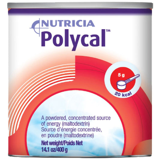 Nutricia Polycal Oral Supplement Powder, Unflavored, 400 Gram - 89461-Single - LL Medico