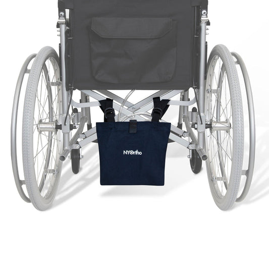 NYOrtho Wheelchair Urinary Drain Bag Holder, Vinyl Privacy Cover - 9549-Single - LL Medico