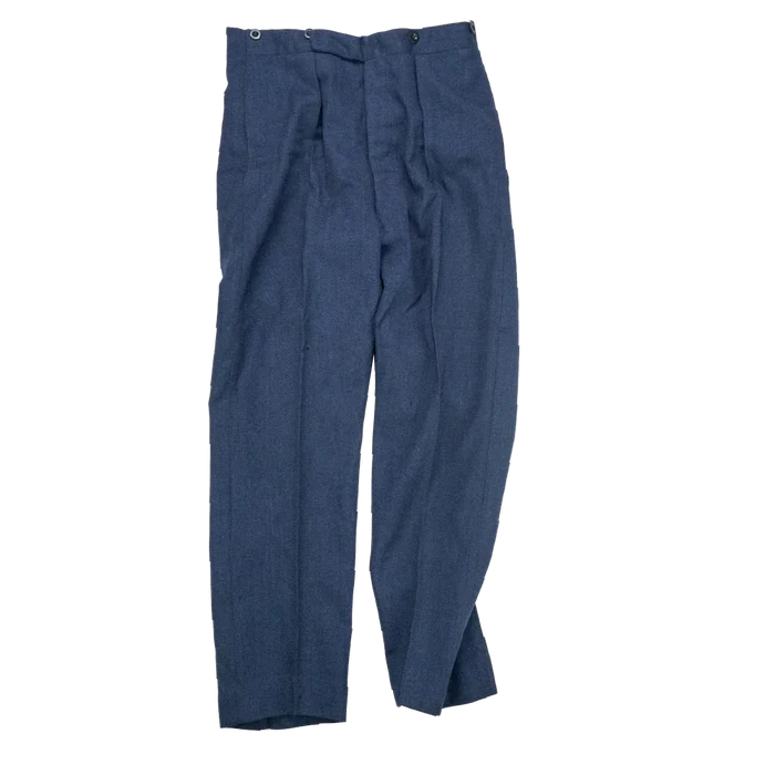NZ Air Force Service Dress Trousers - 82cm, Medium - New Zealand Air Force Surplus - Dress Trousers