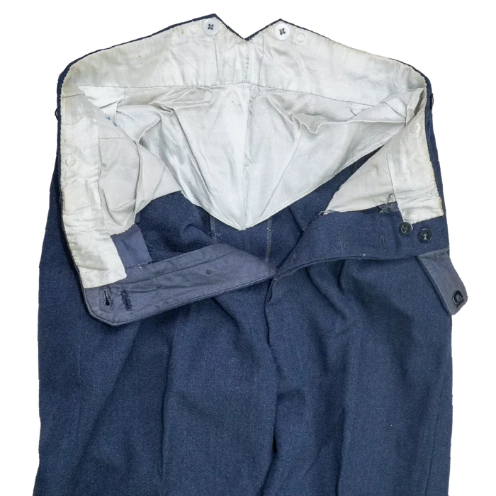 NZ Air Force Service Dress Trousers - 82cm, Medium - New Zealand Air Force Surplus - Dress Trousers