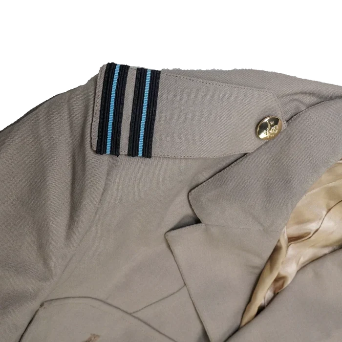 NZ Air Force Tan Service Dress Jacket - Small - New Zealand Air Force Surplus - Dress Jackets