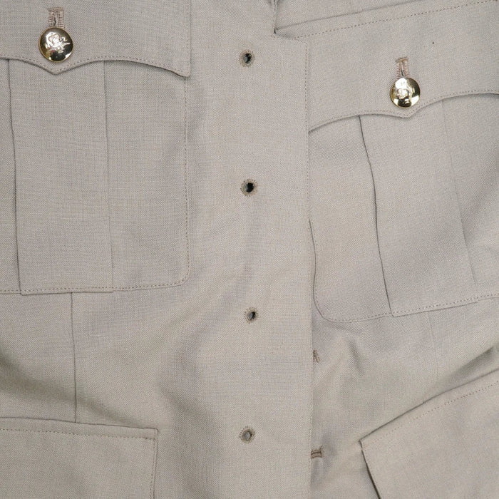NZ Air Force Tan Service Dress Jacket - Small - New Zealand Air Force Surplus - Dress Jackets