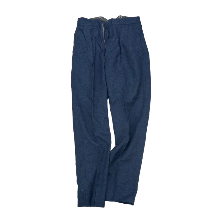 NZ Air Force Wool Service Dress Trousers - Small, Item 2 - New Zealand Air Force Surplus - Dress Trousers