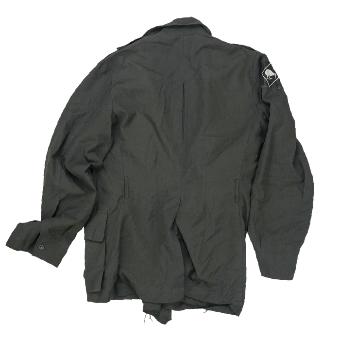 NZ Army Dacron Bush Shirt w/ Insigna - Medium - New Zealand Army Surplus - Field Shirts