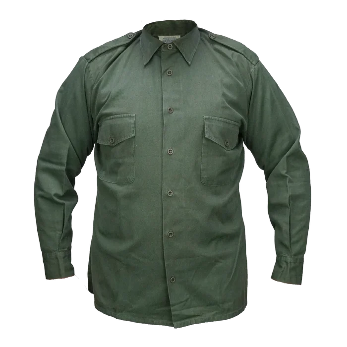 NZ Army Dacron Service Shirt - Value Grade - New Zealand Army Surplus - Service Shirts